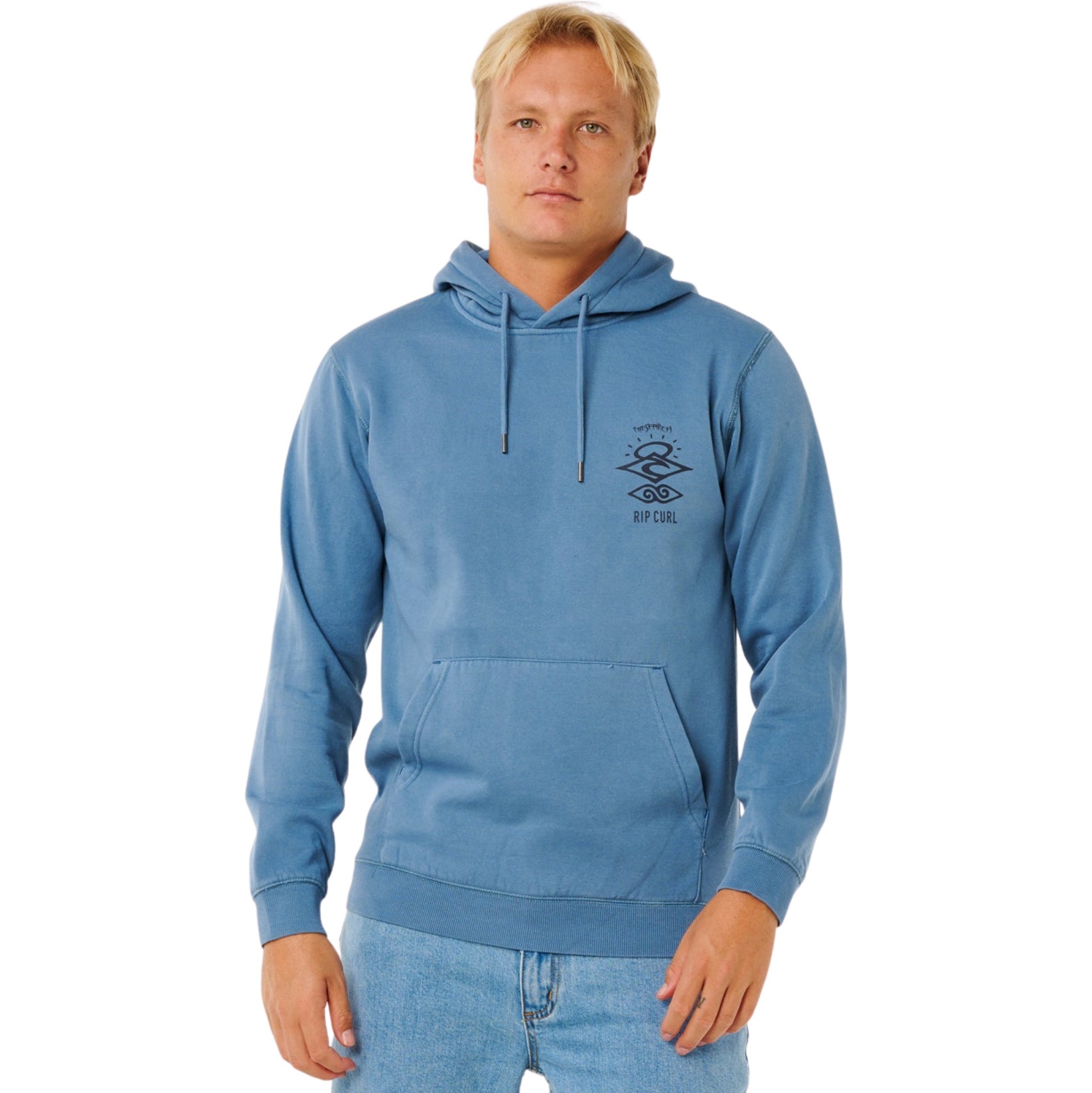 2026  Rip Curl   Männer  Suchsymbol-Hoodie 0AKMFL  Bluefin